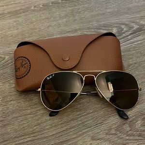 Polarized rayban aviator